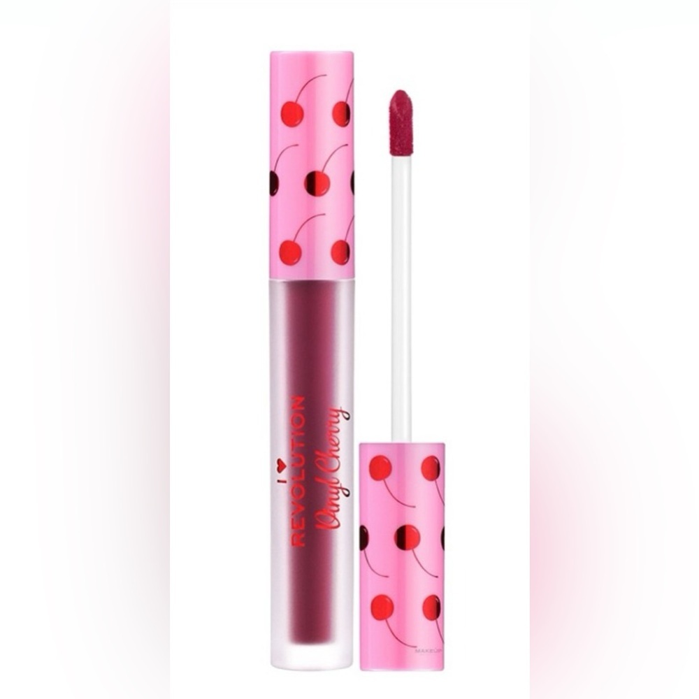 Black Forest 🍒 Revolution I Heart Vinyl Cherry Liquid Lipstick